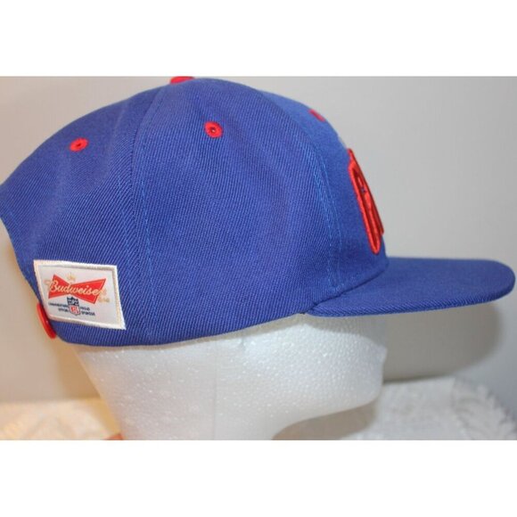 Vintage New York Giants Snapback Hat NFL Blue Adjustable Cap Football - Picture 6 of 7